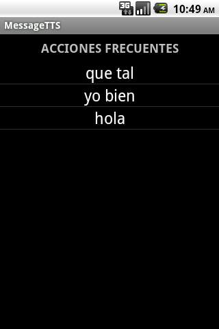 MessageTTS screenshot 1