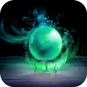 crystal ball fortune teller icon