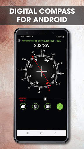 Digital Compass for Android screenshot 2