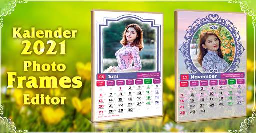 Bingkai Foto Kalender 2021 Editor screenshot 1