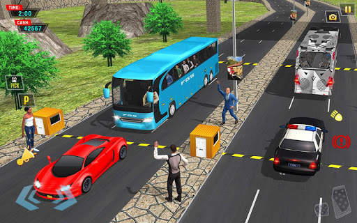 Tourist Bus Driver Game - Game Pelatih Bus screenshot 15