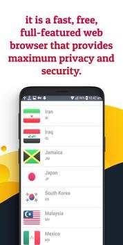 Super Privacy Browser And VPN screenshot 5