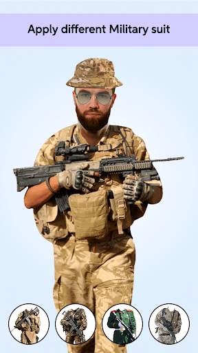 Military Man Photo Editor screenshot 3
