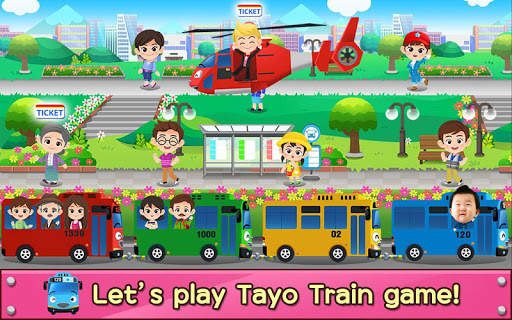 Tayo Train English Game - Alphabet, Number स्क्रीनशॉट 1
