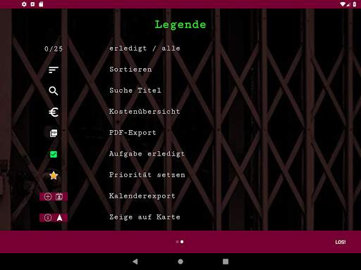 Lockdown Liste screenshot 13