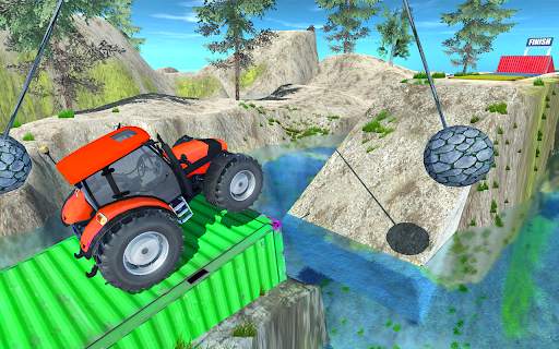 Heavy Tractor Driving Stunt 3D screenshot 2