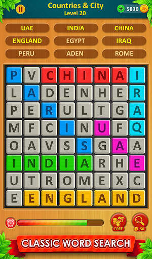 Word Game 2021 - Word Connect Puzzle Game screenshot 2