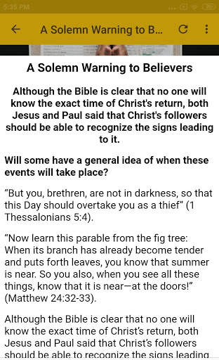Bible Study Course Lesson 5 скриншот 7