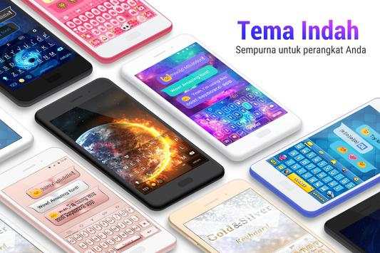 Rainbowkey Keyboard - Emoji Lucu,Stiker,Tema,Gif screenshot 1