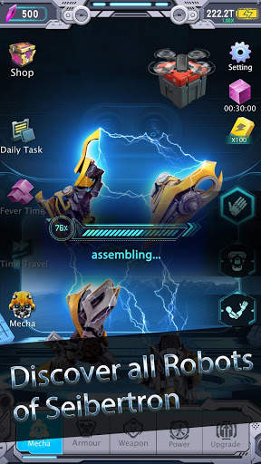 Idle Mecha 3D स्क्रीनशॉट 2