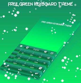 Free Green Keyboard Theme screenshot 5