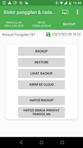 Pemblokir Panggilan & Cadangan Panggilan screenshot 3