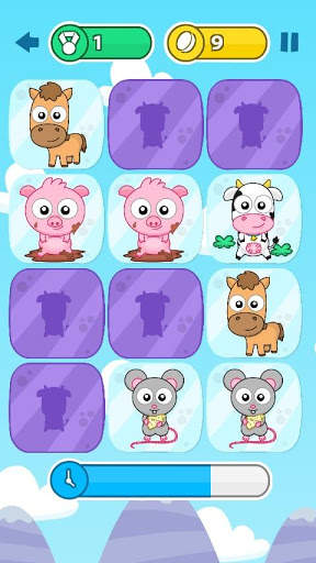 Where is my match? Memory Game Animals screenshot 4