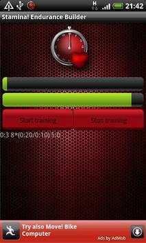 Stamina! Endurance Builder screenshot 1