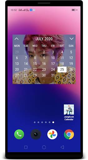 Jungkook Calendar Widget screenshot 5