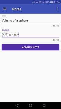 Notification Notes 2 تصوير الشاشة
