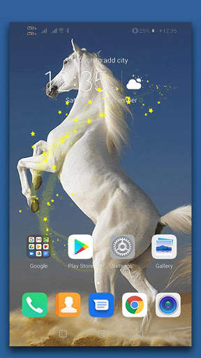Horses Live Wallpaper screenshot 1