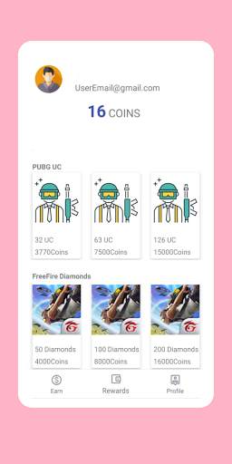 uGamer - Free Uc And RoyalPass Paytm Cash Diamond screenshot 5