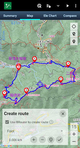 Green Tracks - hiking partner screenshot 8