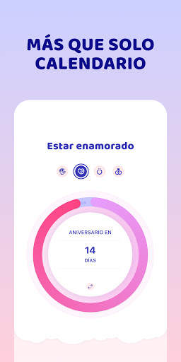 Calendario y Widget de amor screenshot 1