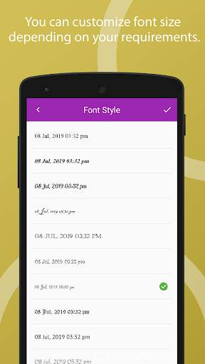 Auto Photo Stamper : Date & Time, Logo, Signature screenshot 9