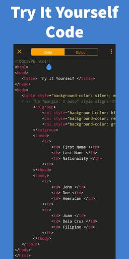Learn HTML screenshot 4