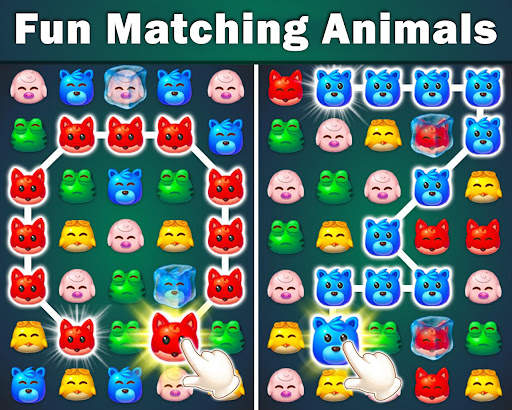 Connect Animal Matching Games screenshot 1