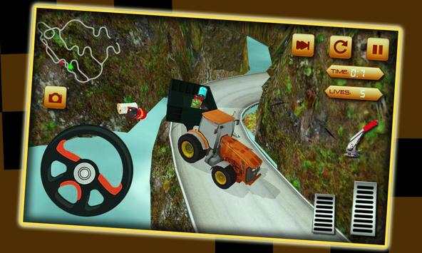 Farm Tractor Hill Climb Sim screenshot 1