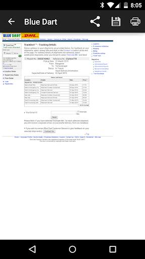 Courier Tracker »Multi« screenshot 3