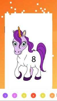 Unicorn Paint By Number - Color By Number screenshot 7