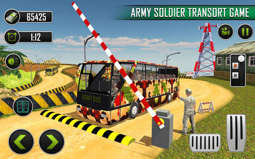 US Army Transport Bus Driver screenshot 1
