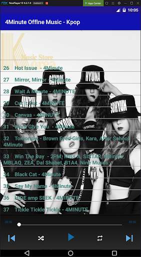 4Minute Offline Music - Kpop screenshot 7