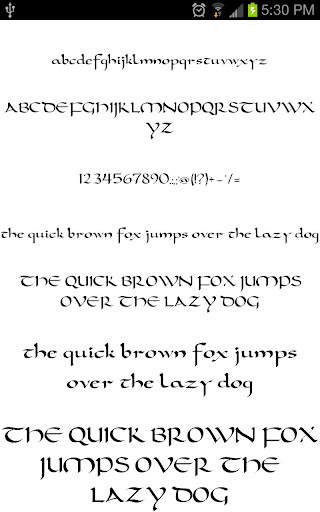 Goth Fonts Message Maker screenshot 6