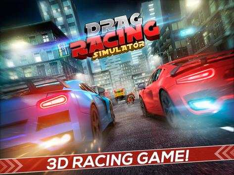 Drag Racing Simulator Game 3D screenshot 5