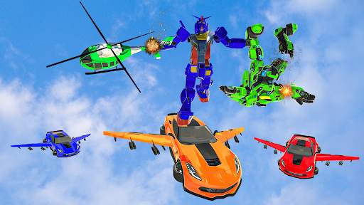Avion Robot Car Transform Game screenshot 3