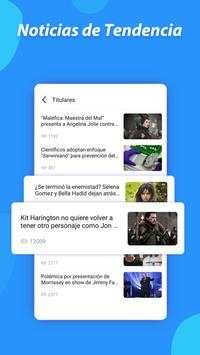 Turbo Navegador: Descarga privada y rápida screenshot 1