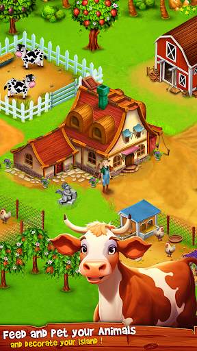 Country Valley Farming Game 4 تصوير الشاشة