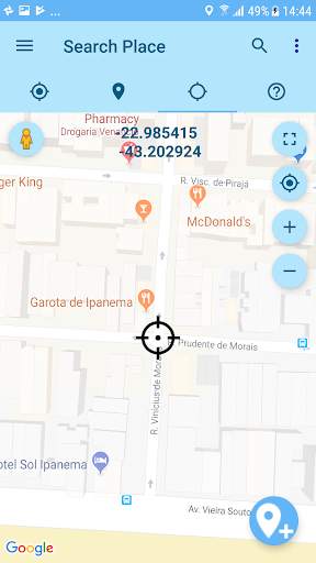 My Locations   : Maps  Street View Save Places screenshot 4