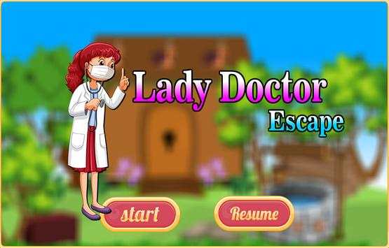Free New Escape Game 14 Lady Doctor Escape screenshot 1