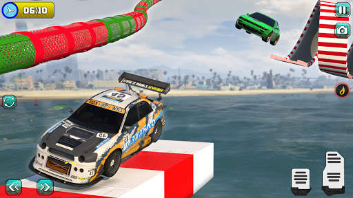 Superhero GT Racing Car Stunt: Mega Ramp Car Games screenshot 4