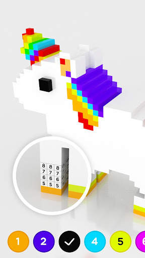 Color by Number ®: 3D No.Draw screenshot 2