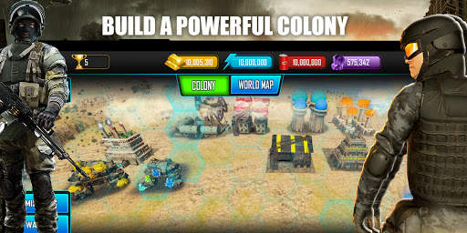 Colony Commander:World Domination 4X Strategy MMO screenshot 1