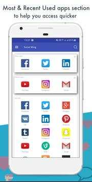 All Social Media apps in one app -All Social sites screenshot 4