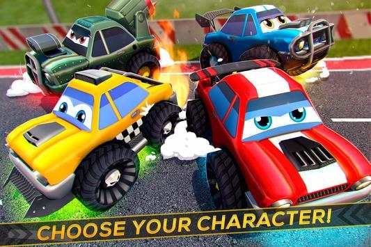Cartoon Crash Cars Racing screenshot 3