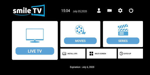Smile TV app скриншот 1