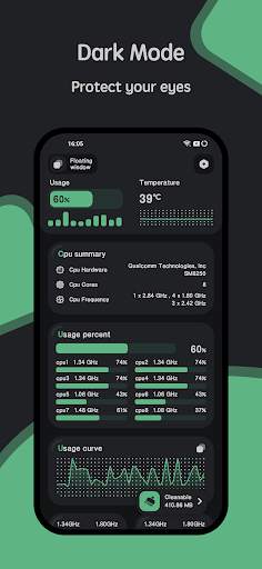 CPU Monitor - temperature screenshot 2