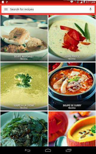 Recettes de soupe screenshot 12