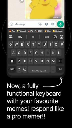 MemeChat: Meme, Keyboard, News screenshot 2