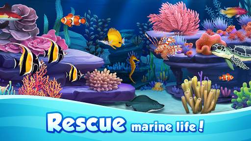 Aqua Blast: Fish Matching 3 Pu screenshot 1