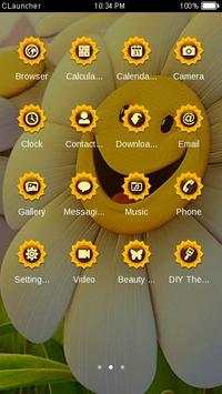 Smile CLauncher Theme screenshot 2